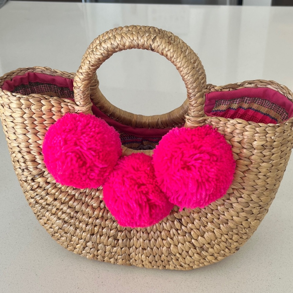 Jade Tribe Woven 3-Pom mini